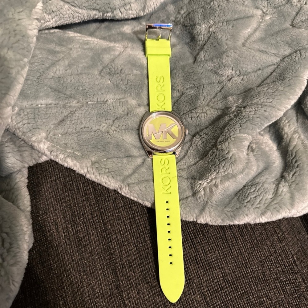 Michael Kors Vibrant Lime Green Watch